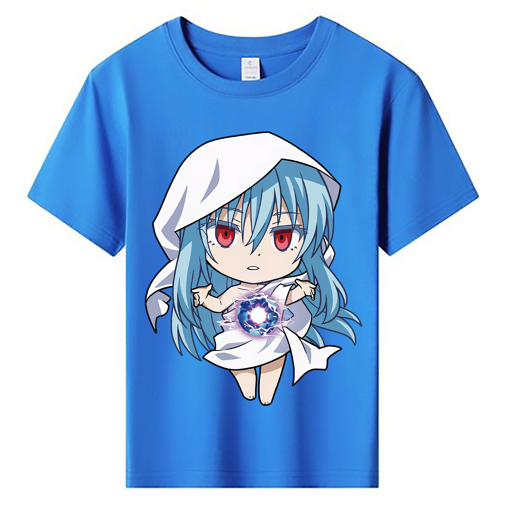 （画像用） 転スラ Regarding Reincarnated to Slime 綿100％キッズTシャツ（フロントプリント）